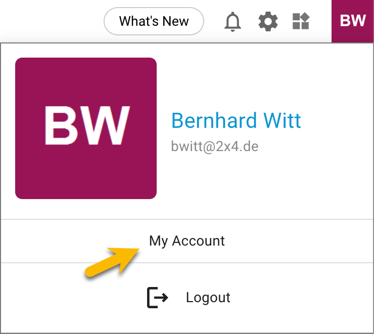 Click My Account